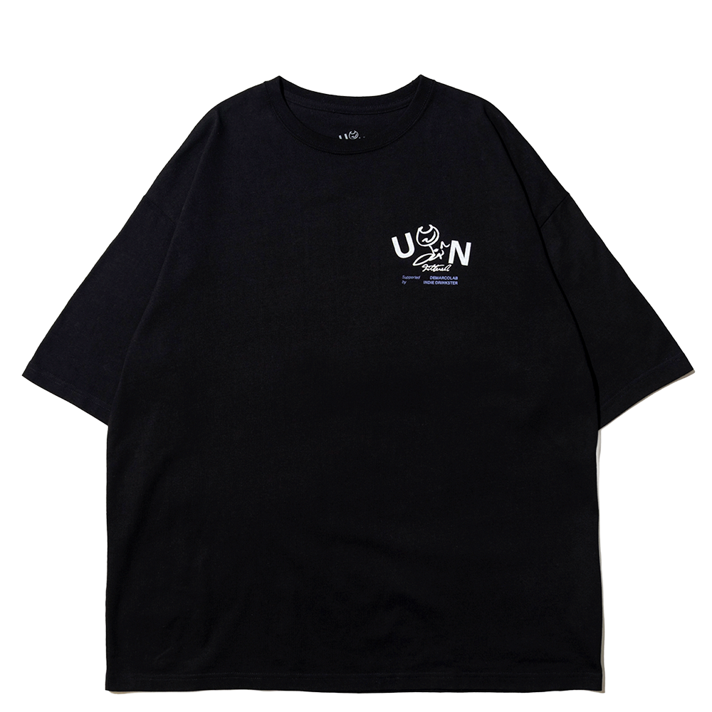UN FILTERED 寬版落肩 T  恤 L