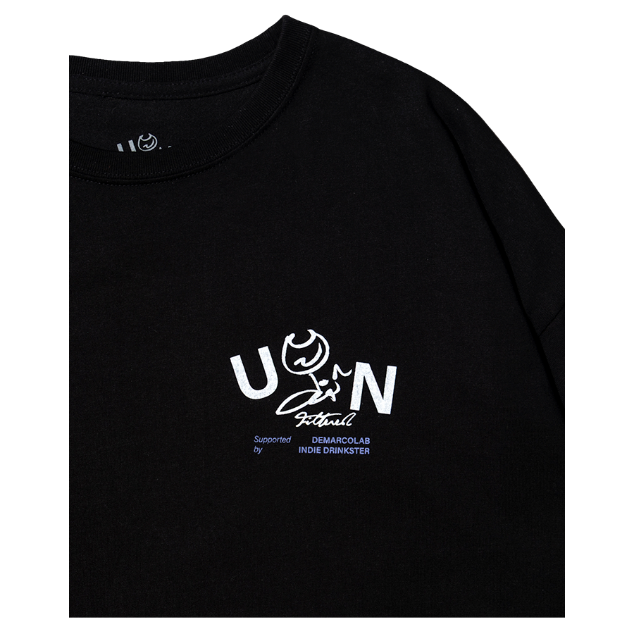 UN FILTERED 寬版落肩 T  恤 XL